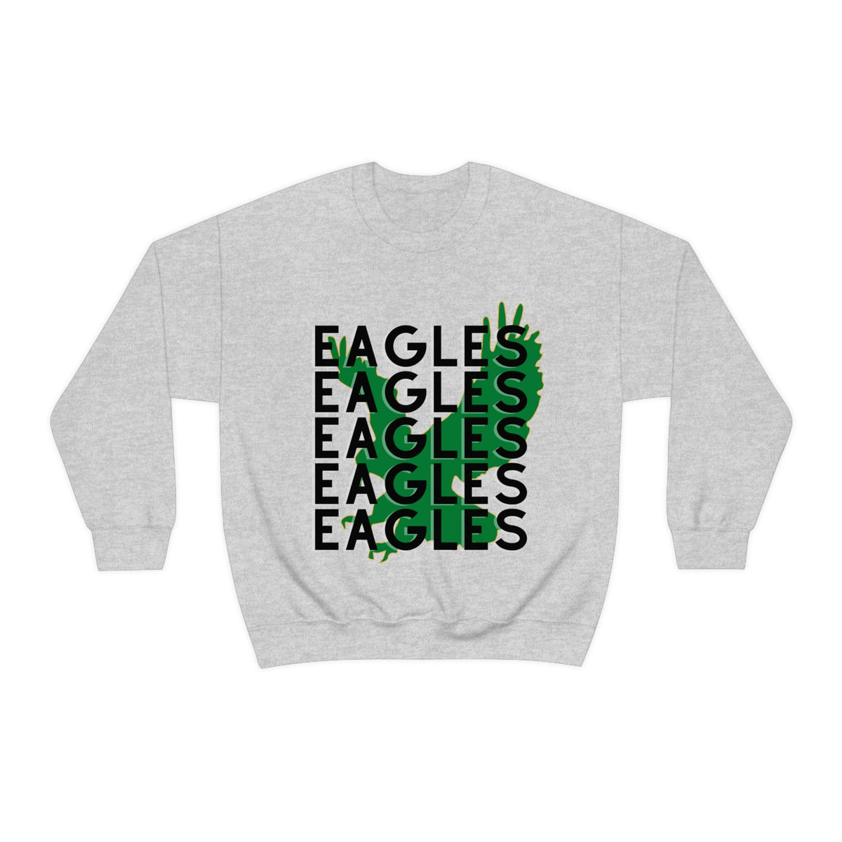 oversized philadelphia eagles sweatshirt